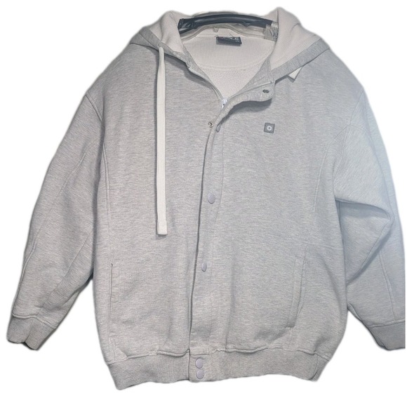 Southpole Other - Southpole Y2K Men's Hoodie Zip & snap Sz XL VTG Sweater Skater Streetwear Active